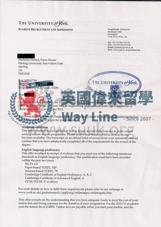 英國約克大學