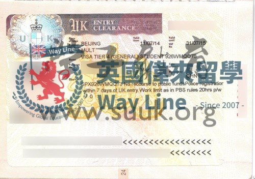 英國學生簽證（Tier4）申請成功案例