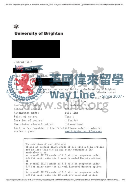英國布萊頓大學順序設計/插圖碩士