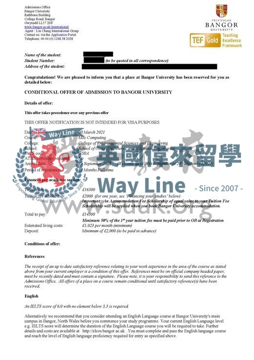 英國班戈大學計算機碩士