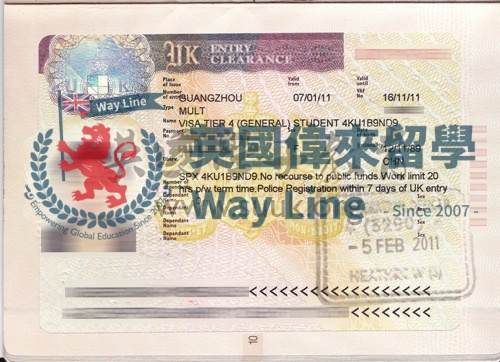 英國學生簽證(Tier 4)申請成功案例